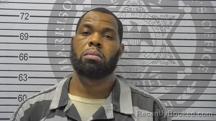 Mugshot of Anthony Jerome Butler booked in Harrison County, Mississippi on August 15, 2026