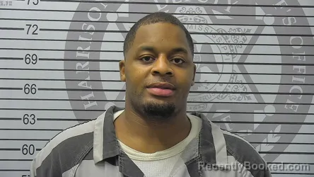 Mugshot of Jacquelle Christopher Green booked in Harrison County, Mississippi on August 15, 2026