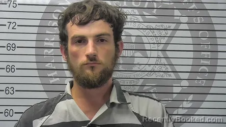 Mugshot of Devon Michael Smith booked in Harrison County, Mississippi on August 15, 2026