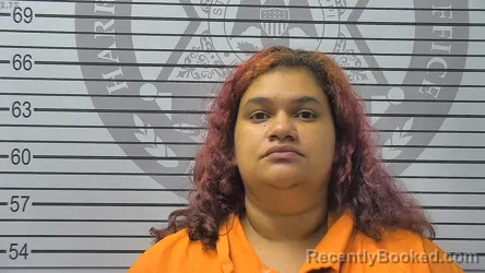 Mugshot of Lakeshia Therrell Lee booked in Harrison County, Mississippi on August 16, 2026