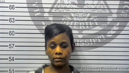Mugshot of Jerrilyn Marquis Broadway booked in Harrison County, Mississippi on August 17, 2026