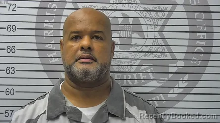 Mugshot of Lashan Jerald Ausmer booked in Harrison County, Mississippi on August 17, 2026