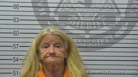 Mugshot of Deborah Ann Goff booked in Harrison County, Mississippi on August 18, 2026