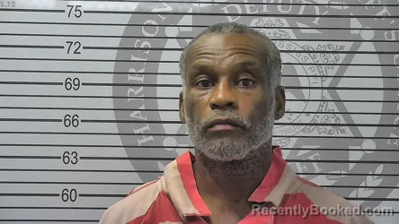 Mugshot of Richard Dewayne Pleasant booked in Harrison County, Mississippi on August 19, 2026