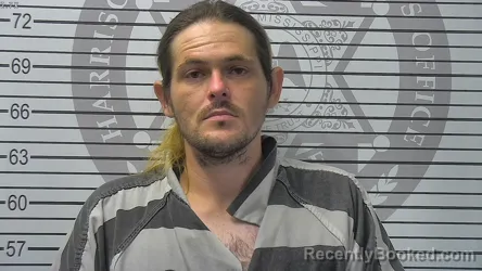 Mugshot of Charles J Nabors booked in Harrison County, Mississippi on August 20, 2026