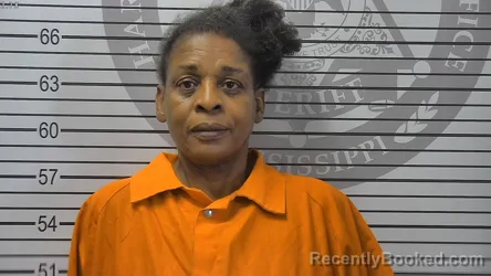 Mugshot of Wendy Denise Wright booked in Harrison County, Mississippi on August 20, 2026
