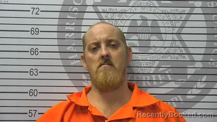 Mugshot of Jerry Lynn Waller booked in Harrison County, Mississippi on August 20, 2026