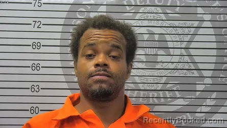 Mugshot of Reginald Dwayne King booked in Harrison County, Mississippi on August 21, 2026