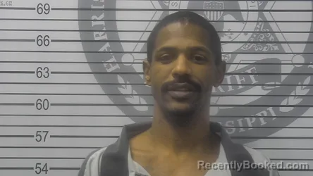 Mugshot of Billy Joe Hamilton booked in Harrison County, Mississippi on August 21, 2026
