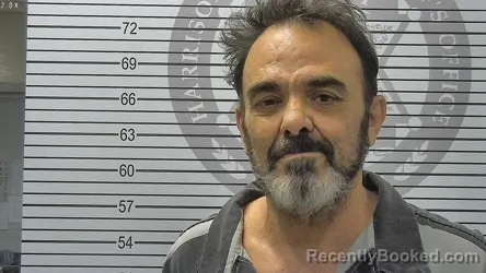 Mugshot of Darrell Anthony Pearce booked in Harrison County, Mississippi on August 21, 2026