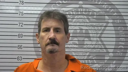 Mugshot of Scott Edmund Peterson booked in Harrison County, Mississippi on August 21, 2026