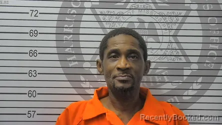 Mugshot of Anthony Tarrelle Smith booked in Harrison County, Mississippi on August 23, 2026