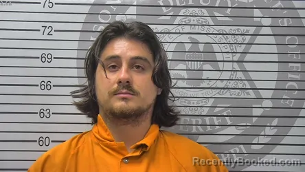 Mugshot of Clayton Marcus Coe booked in Harrison County, Mississippi on August 23, 2026