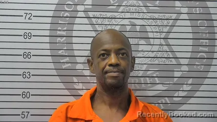 Mugshot of Kenneth Dwayne Bingham booked in Harrison County, Mississippi on August 24, 2026
