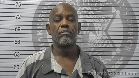 Mugshot of Shawn Ervin Joiner booked in Harrison County, Mississippi on August 24, 2026