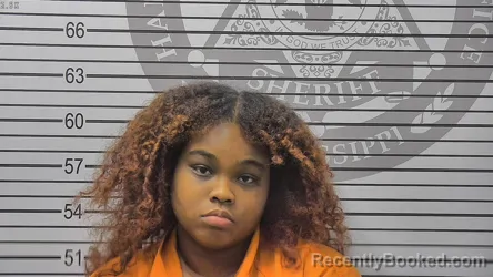 Mugshot of Annmorra Leeist Tangil Henderson booked in Harrison County, Mississippi on September 4, 2026