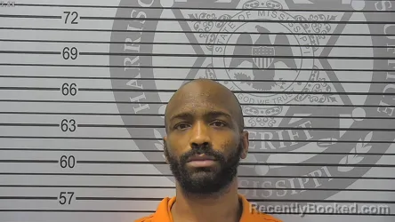 Mugshot of Shanchez Vashon Martin booked in Harrison County, Mississippi on September 6, 2026