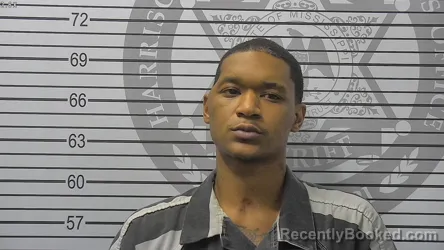 Mugshot of Broderick Neil Jr Frederick booked in Harrison County, Mississippi on September 6, 2026