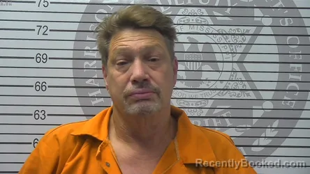 Mugshot of Robert Mitchell Sr Alexander booked in Harrison County, Mississippi on September 6, 2026