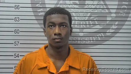 Mugshot of Jakari Lavontae Bland booked in Harrison County, Mississippi on September 7, 2026