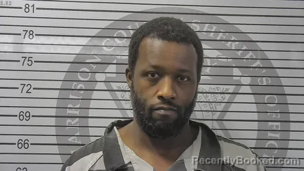 Mugshot of Richard Leon Burch booked in Harrison County, Mississippi on September 8, 2026