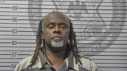 Mugshot of Kenneth Darryl Pritchett booked in Harrison County, Mississippi on September 8, 2026