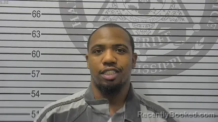 Mugshot of Kevon Jamall Barnes booked in Harrison County, Mississippi on September 8, 2026