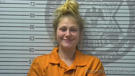 Mugshot of Meredith Makayla Fountain booked in Harrison County, Mississippi on September 9, 2026