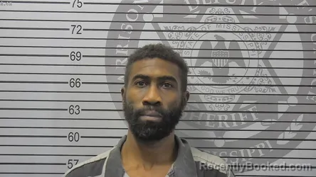 Mugshot of Rayarmond Latrez Young booked in Harrison County, Mississippi on September 9, 2026