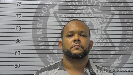 Mugshot of Eugene Joseph Iii Dedeaux booked in Harrison County, Mississippi on September 10, 2026