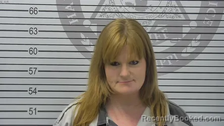 Mugshot of Christina Ruthann Reed booked in Harrison County, Mississippi on September 10, 2026