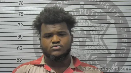 Mugshot of Jasean Quandarius Carroll booked in Harrison County, Mississippi on September 11, 2026
