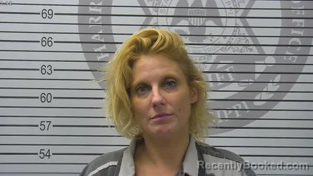 Mugshot of Michelle Lee Januk booked in Harrison County, Mississippi on September 11, 2026