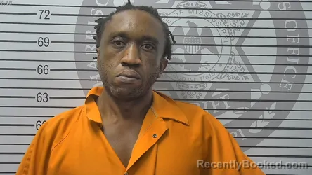 Mugshot of Anthony Dwayne Edwards booked in Harrison County, Mississippi on September 11, 2026