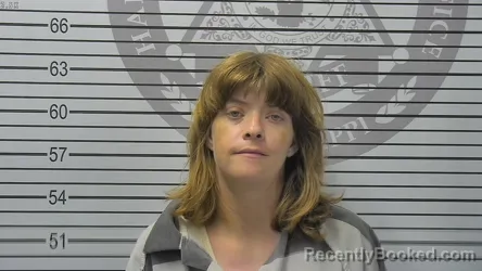 Mugshot of Heather Michelle Gage booked in Harrison County, Mississippi on September 11, 2026