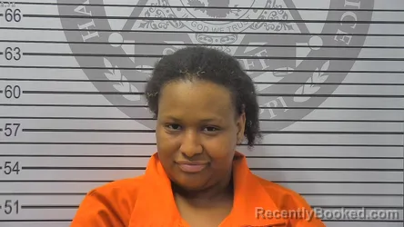 Mugshot of Jakyla Danajah Yarbrough booked in Harrison County, Mississippi on September 12, 2026