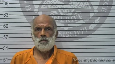 Mugshot of Richard Ronald Duquesnay booked in Harrison County, Mississippi on September 13, 2026