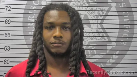Mugshot of Jayshun Deandre Lewis booked in Harrison County, Mississippi on September 14, 2026