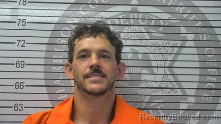 Mugshot of Richard Austin Fairley booked in Harrison County, Mississippi on September 14, 2026