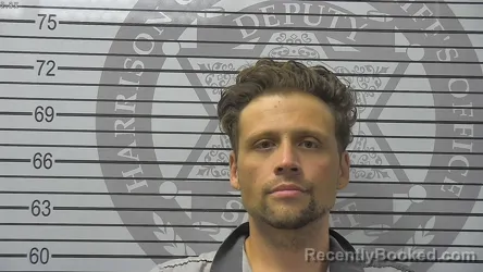 Mugshot of Ryan Austin Mcmillin booked in Harrison County, Mississippi on September 14, 2026