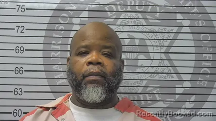 Mugshot of Kenith Ray Smith booked in Harrison County, Mississippi on September 14, 2026