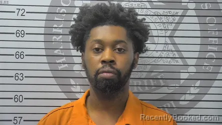 Mugshot of Jacobi Jamal Kidd booked in Harrison County, Mississippi on September 15, 2026