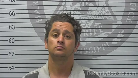 Mugshot of Austin Alan Ryan booked in Harrison County, Mississippi on September 15, 2026