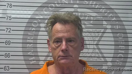 Mugshot of Jeffery Lynn Chapman booked in Harrison County, Mississippi on September 16, 2026