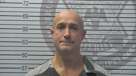 Mugshot of David Ray Kagle booked in Harrison County, Mississippi on September 16, 2026