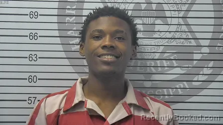 Mugshot of Cedric Omar Magee booked in Harrison County, Mississippi on September 16, 2026
