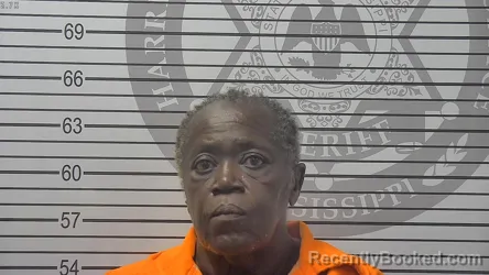Mugshot of Pamela Hammonds booked in Harrison County, Mississippi on September 16, 2026