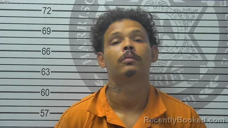 Mugshot of Perryman . Jr Franklin booked in Harrison County, Mississippi on September 17, 2026