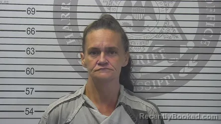 Mugshot of Amber Nichole Spurlock booked in Harrison County, Mississippi on September 17, 2026