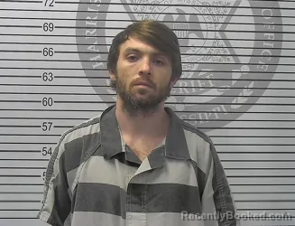 Mugshot of Nathan Reed Thrash booked in Harrison County, Mississippi on September 17, 2026